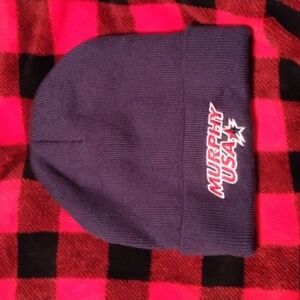 Navy Blue Murphy USA Beanie